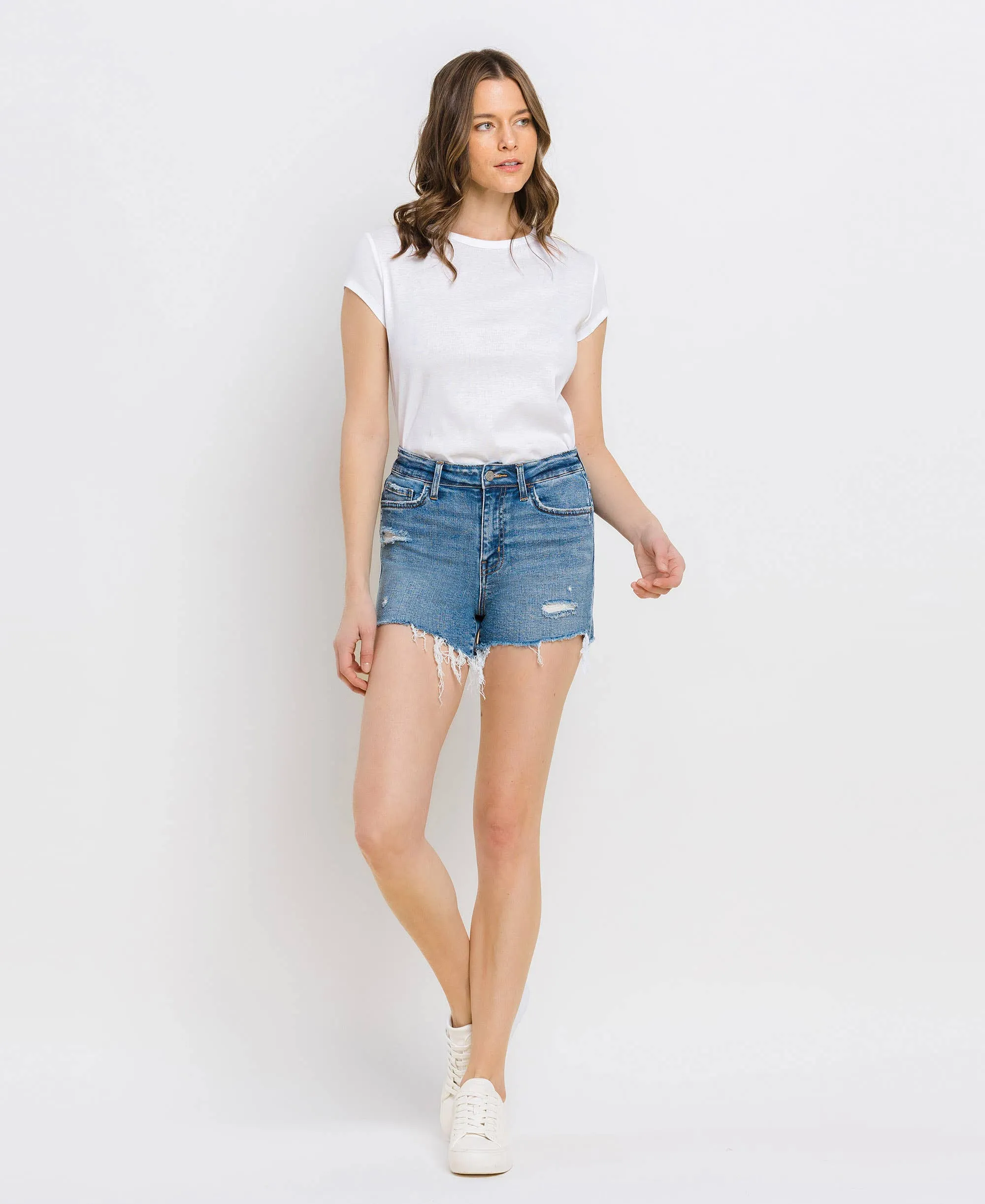 Lioness Denim Short - Vervet