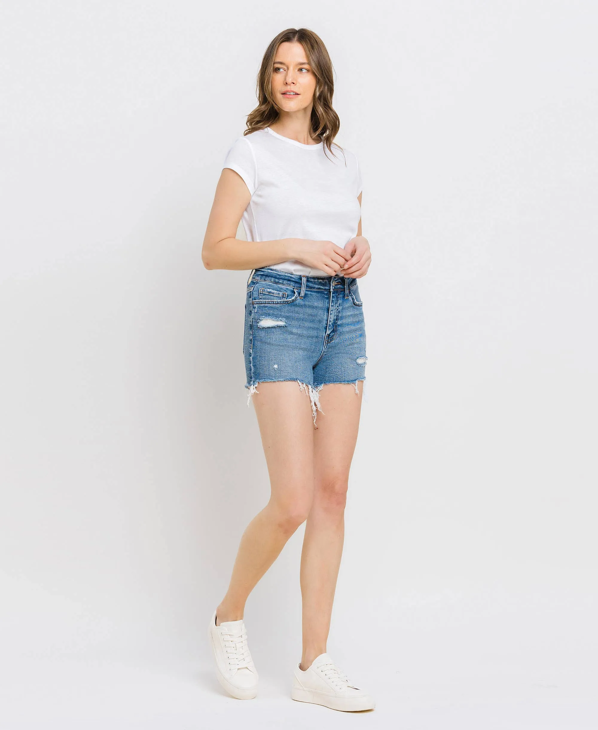 Lioness Denim Short - Vervet
