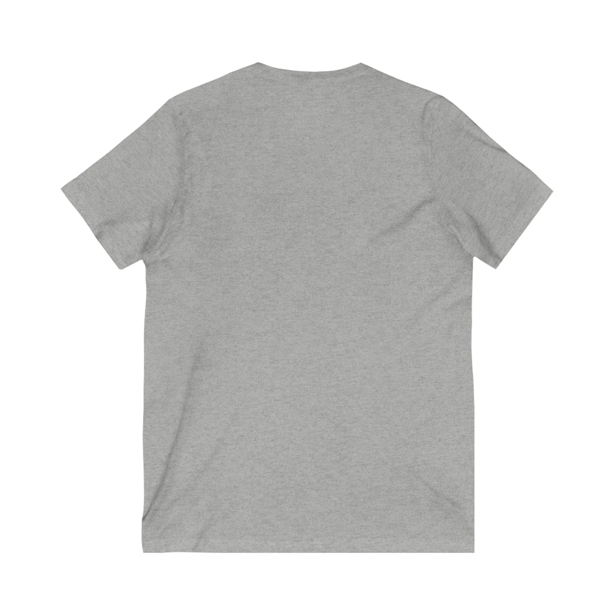 Logo Tee - Unisex Jersey Short Sleeve V-Neck