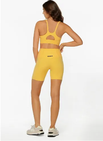Lorna Jane Go The Distance Sports Bra - Dandelion