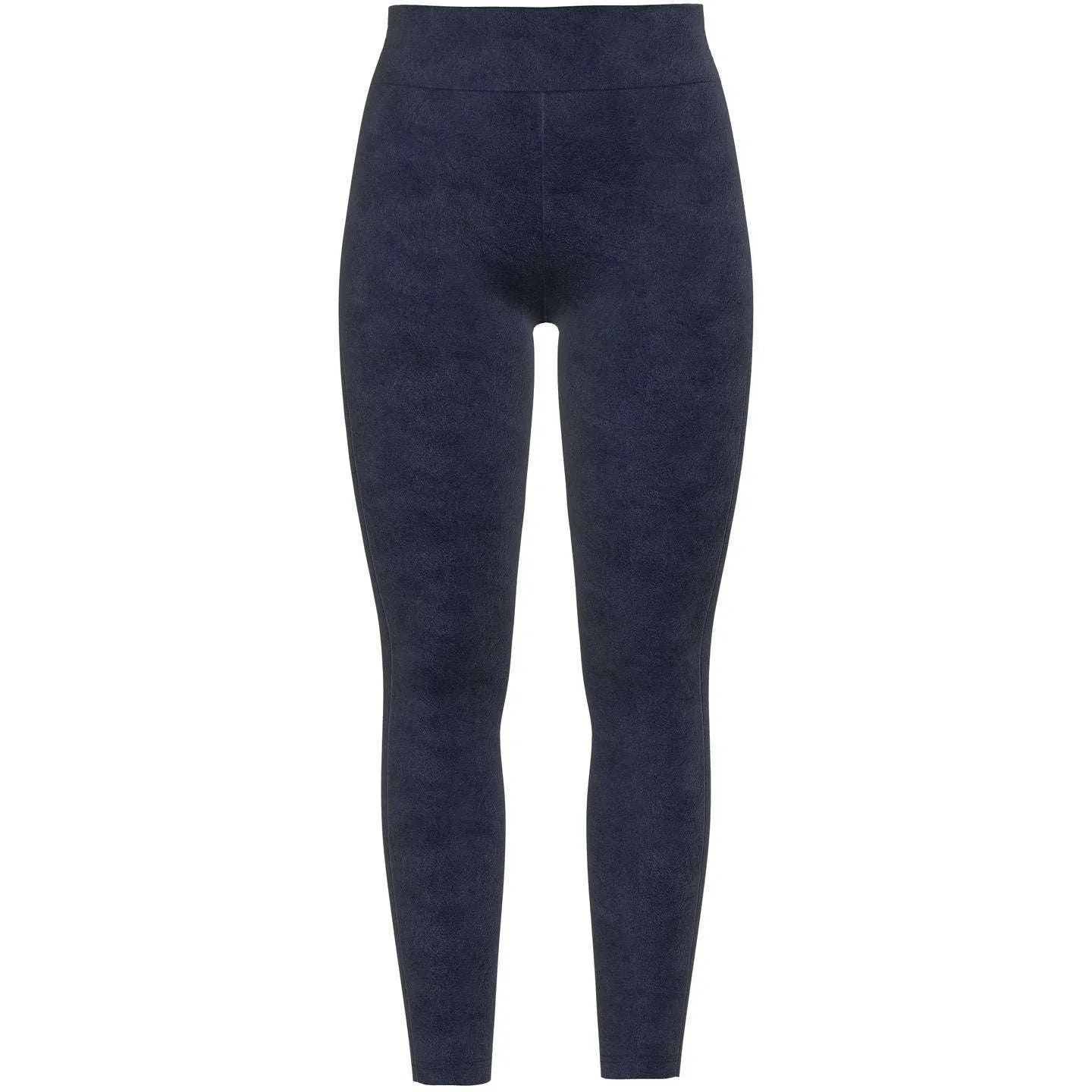 LUXE Leggings - Solid Maritime Blue Faux Leather