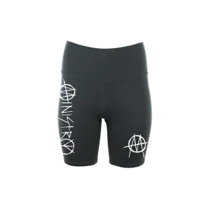 M Logo Women's Bike Shorts (Black)