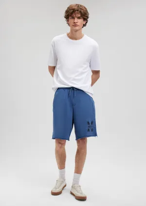 M Printed Navy Shorts