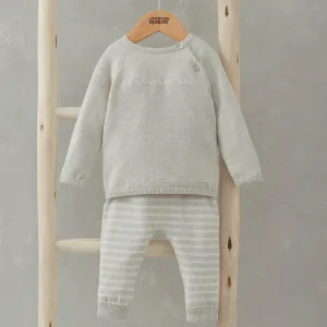 Mamas & Papas Hello World Knitted 2 Piece Set