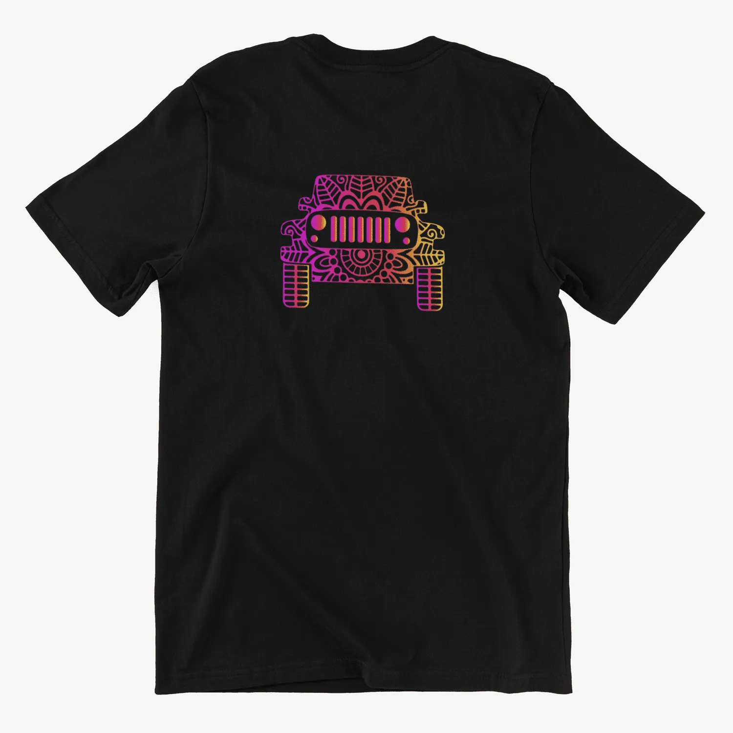 Mandala Offroad Tee Shirt Crew Neck, V Neck, Tank Top