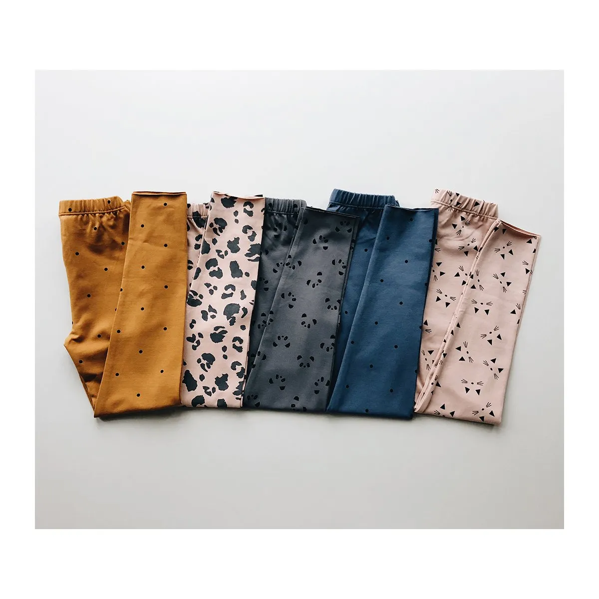 Marie Leggings - Cat rose