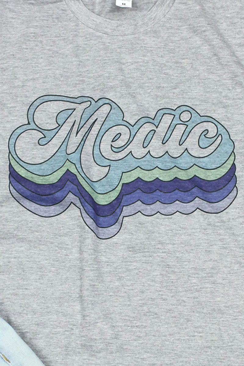 Medic Groovy Unisex Poly-Rich Blend Tee