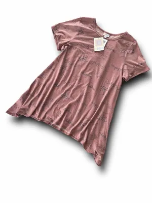 Melissa - Mauve Aloha Print