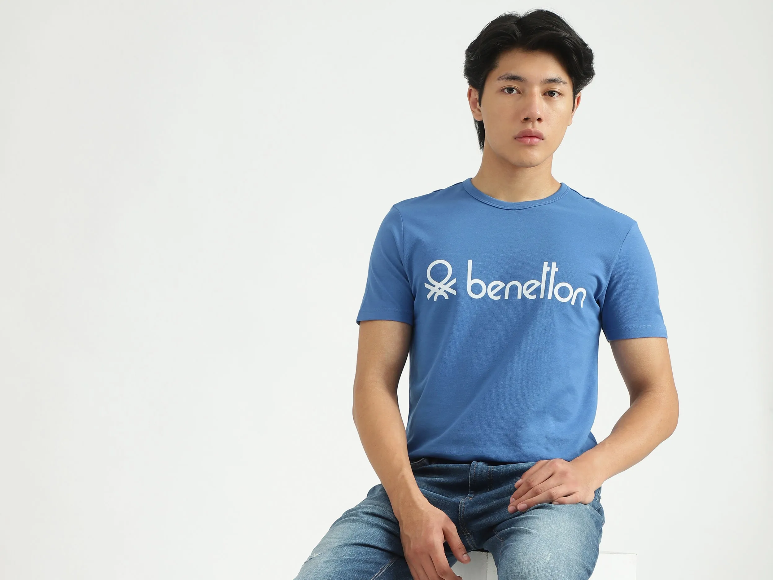 Men Brand Logo T-shirt