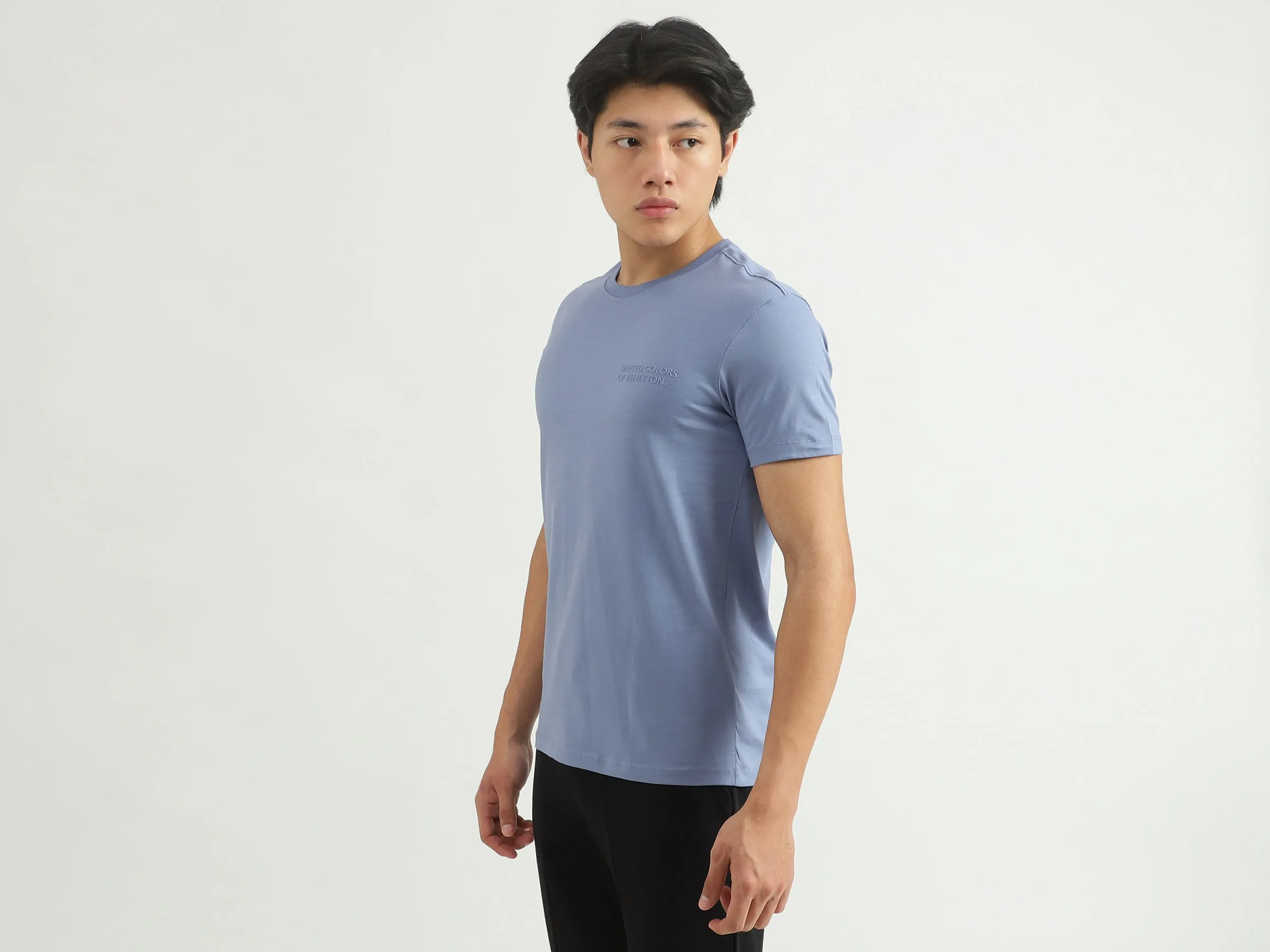 Men Solid T-shirt