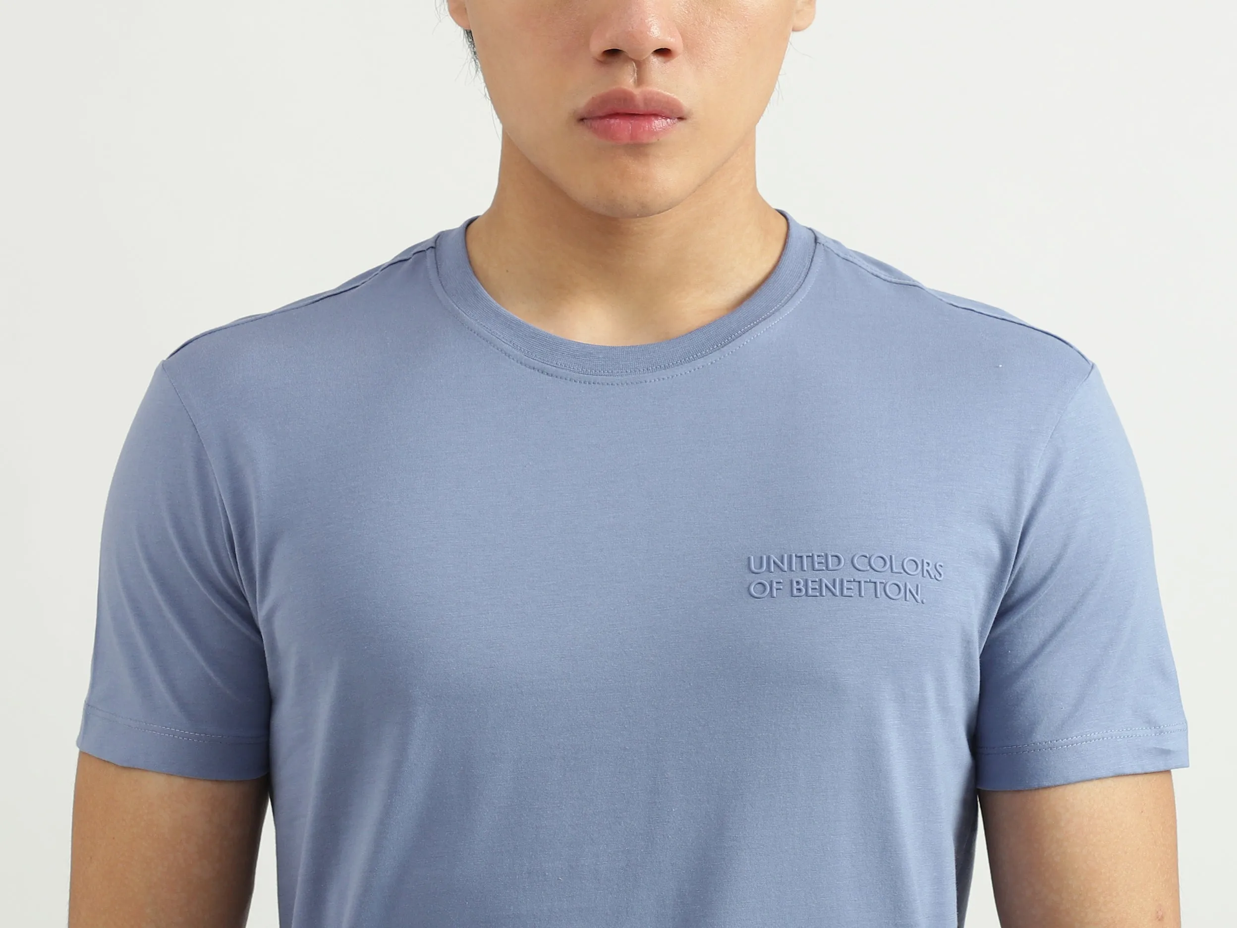 Men Solid T-shirt