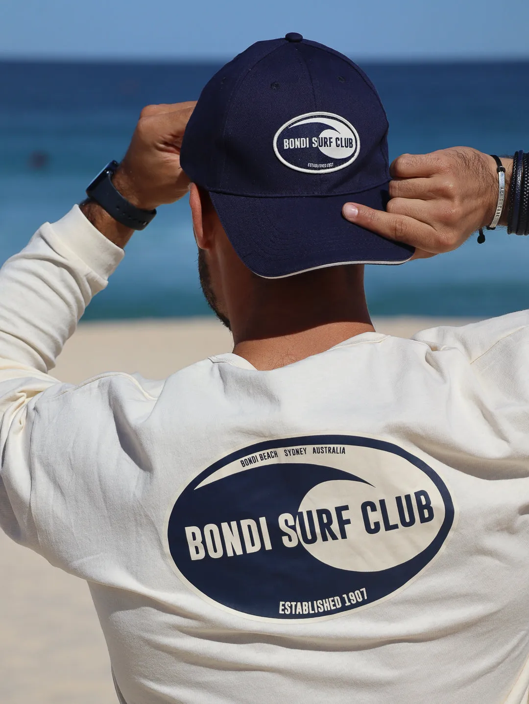Men's BSC Long Sleeve Tee (Navy)