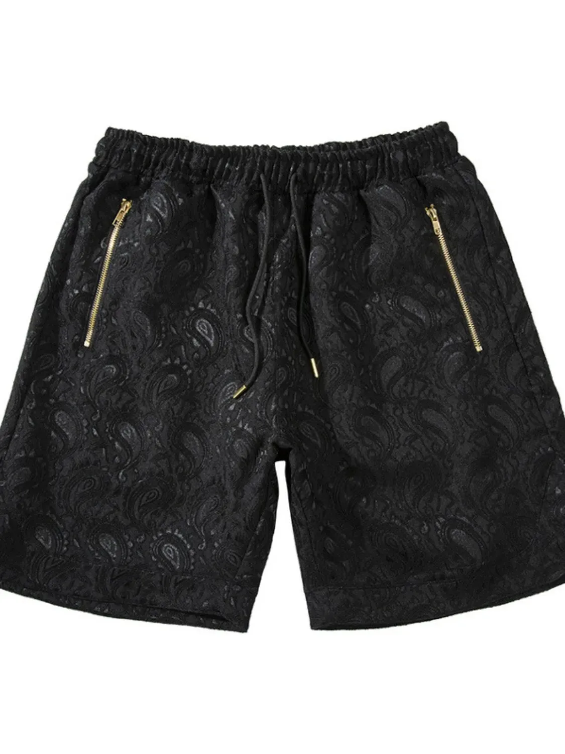 Men's Drawstring Printed Shorts