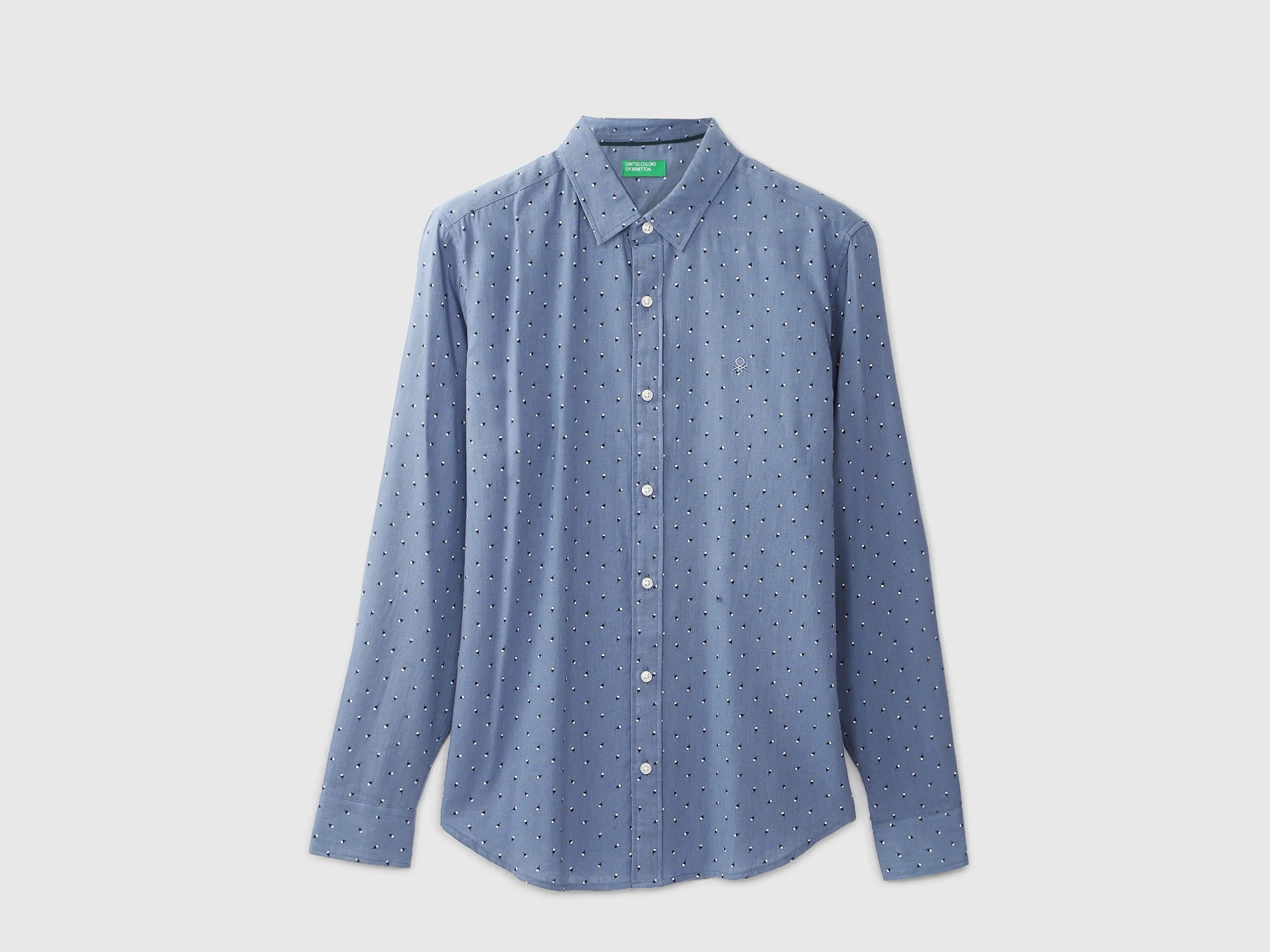 Mens Slim Fit Printed Shirt