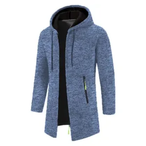 Men's Slim Stand-Up Collar  Casual Hooded