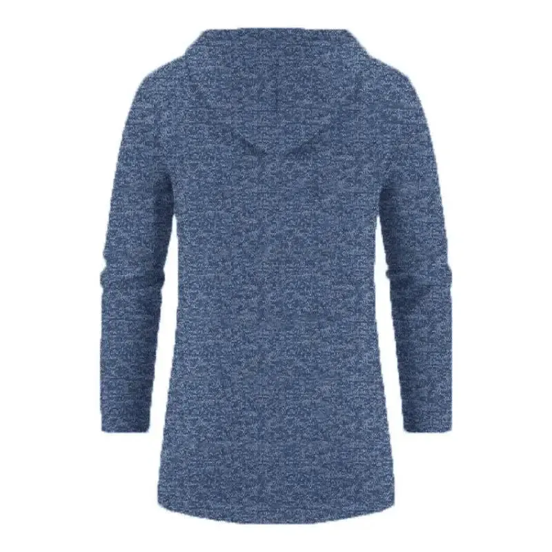 Men's Slim Stand-Up Collar  Casual Hooded