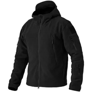 Men's windproof fleece jacket for outdoor use