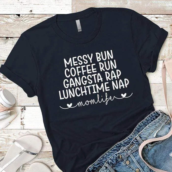 Messy Bun Premium Tees