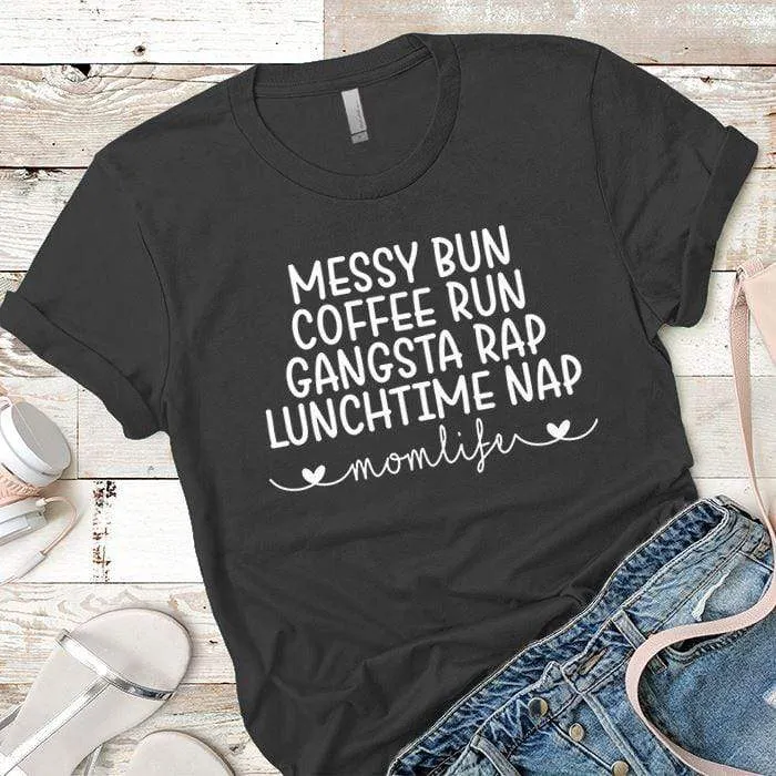 Messy Bun Premium Tees
