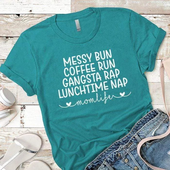 Messy Bun Premium Tees