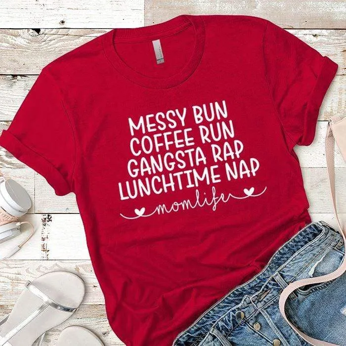 Messy Bun Premium Tees