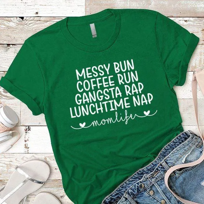 Messy Bun Premium Tees