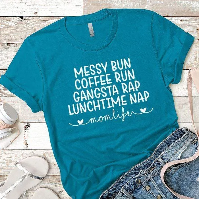 Messy Bun Premium Tees