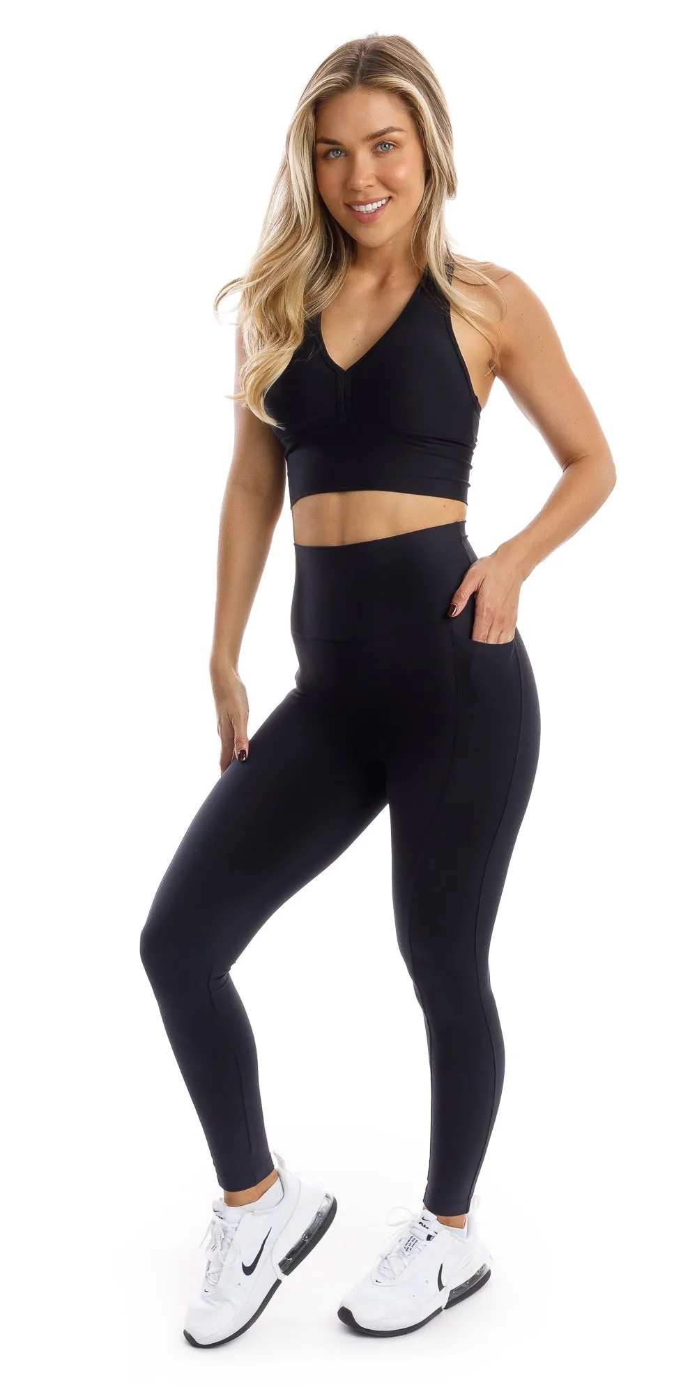 Midnight Eco Ultra High Waist Leggings with Pockets