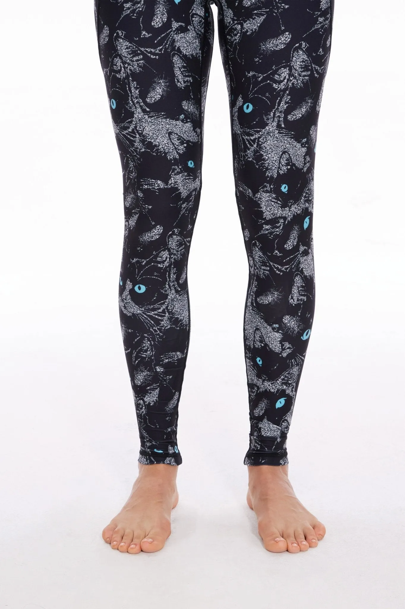 Midnight Owl High-Waisted Leggings