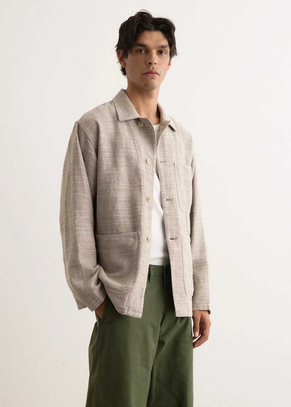 MIL Cotton Linen Chore Jacket