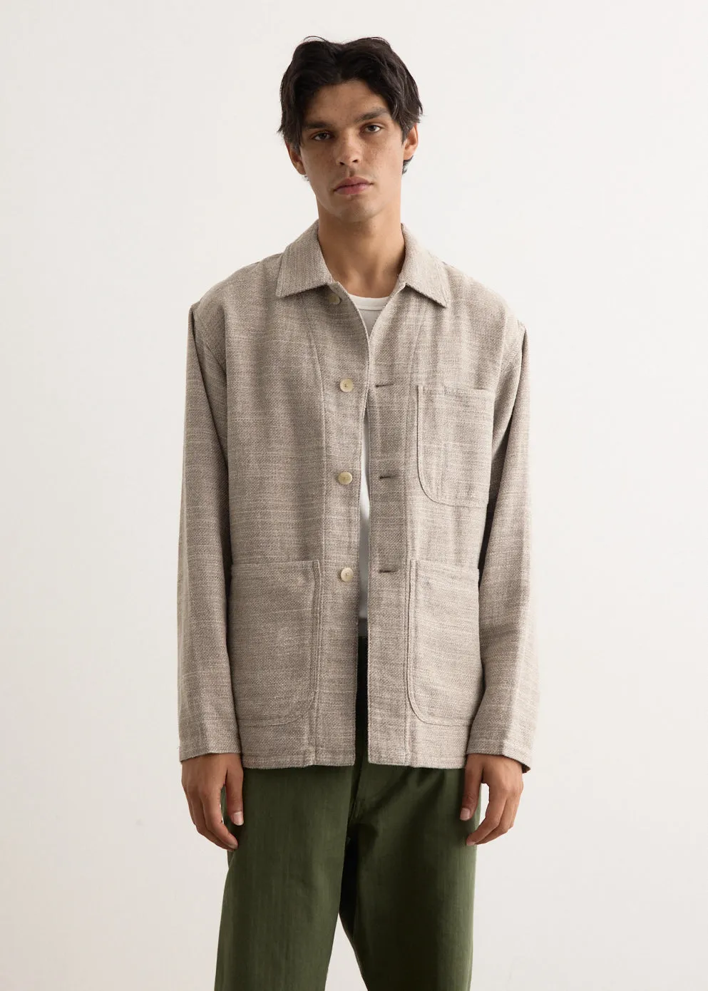 MIL Cotton Linen Chore Jacket