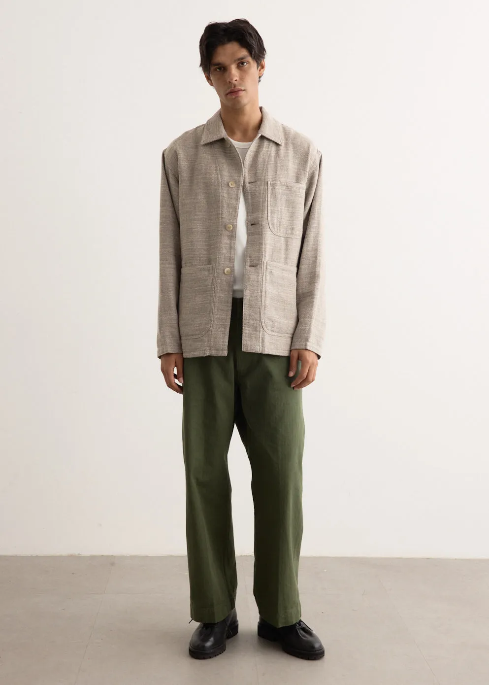 MIL Cotton Linen Chore Jacket