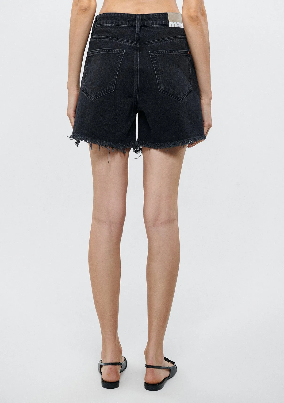 Millie Dark Smoke Denim Jean Shorts