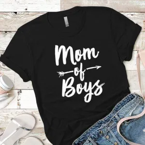Mom Of Boys Premium Tees