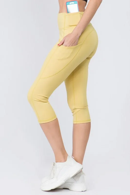 Momentum High-Waist Pocket Capris