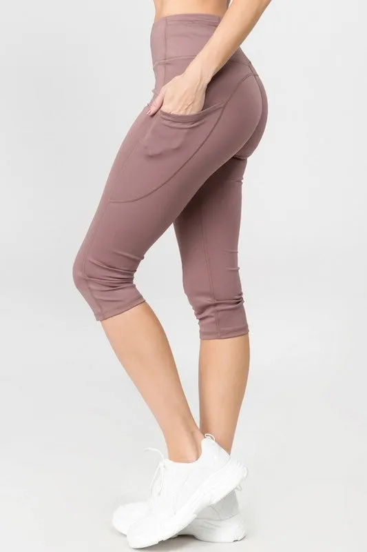 Momentum High-Waist Pocket Capris
