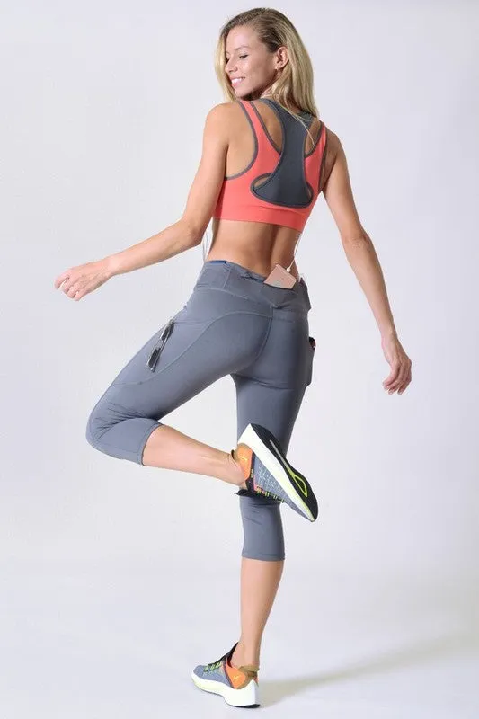 Momentum High-Waist Pocket Capris