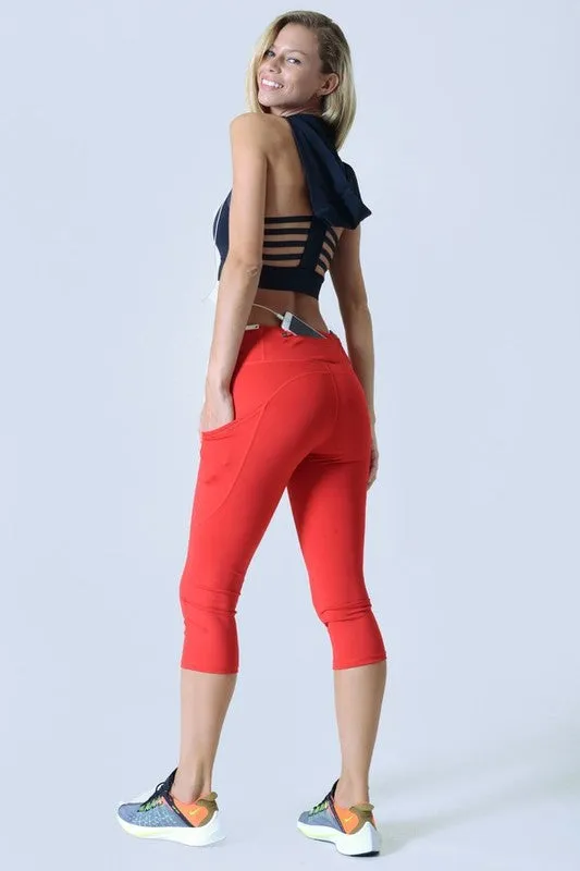 Momentum High-Waist Pocket Capris