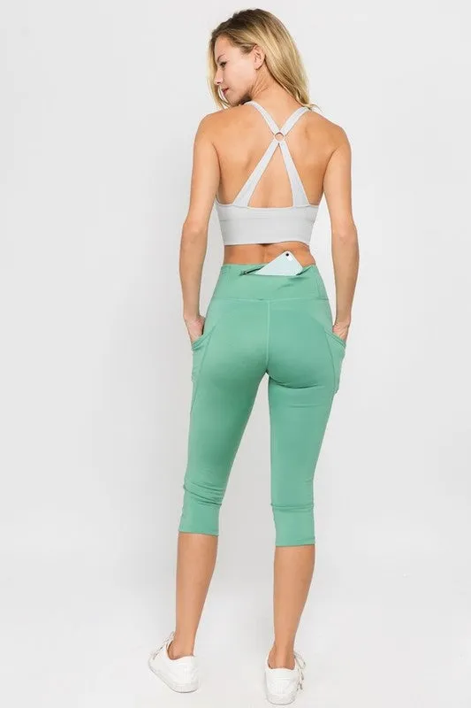 Momentum High-Waist Pocket Capris