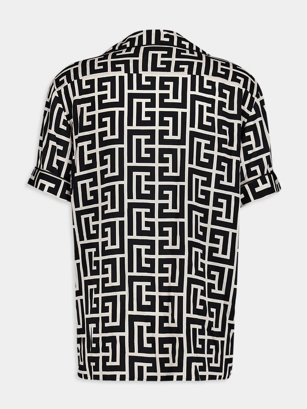 Monogram-Print Shirt