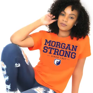 Morgan State | STRONG Orange Unisex Tees (**)