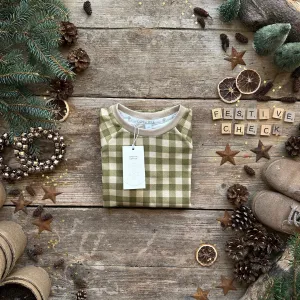 Moss Check Short BeeJamas