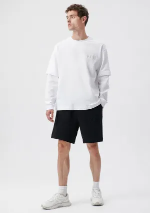 MV91 Printed Black Shorts