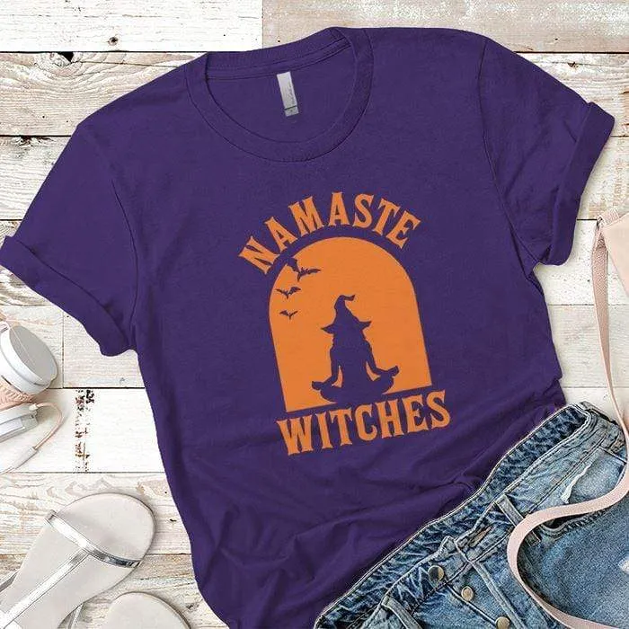 Namaste Witches Premium Tees