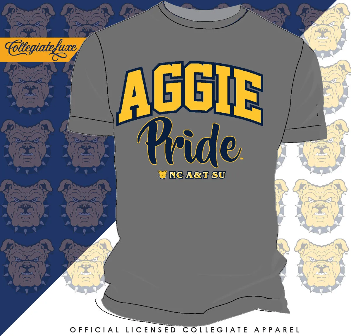 NC A&T AGGIES | PRIDE ARCH Unisex Tees (**)