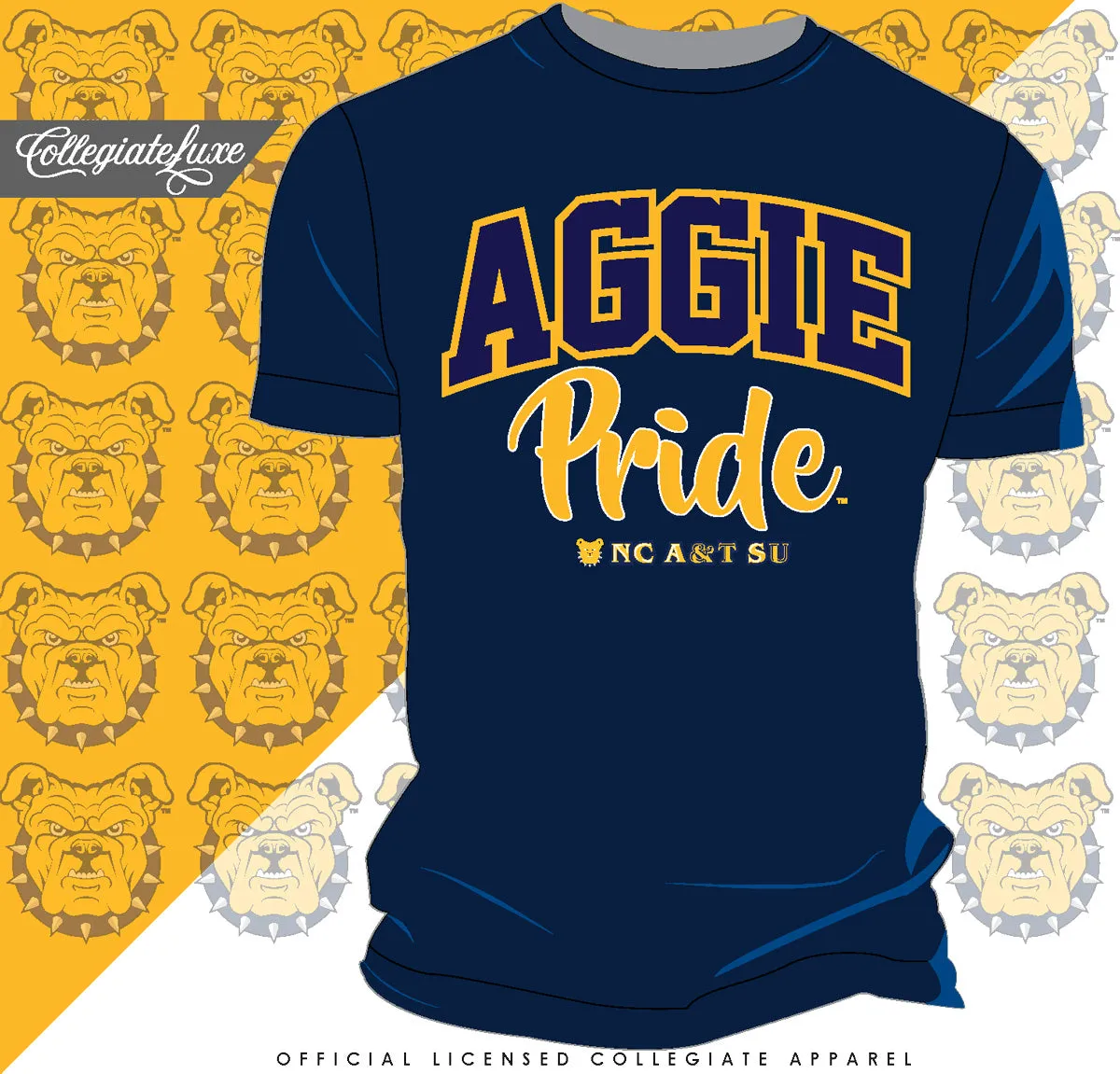 NC A&T AGGIES | PRIDE ARCH Unisex Tees (**)