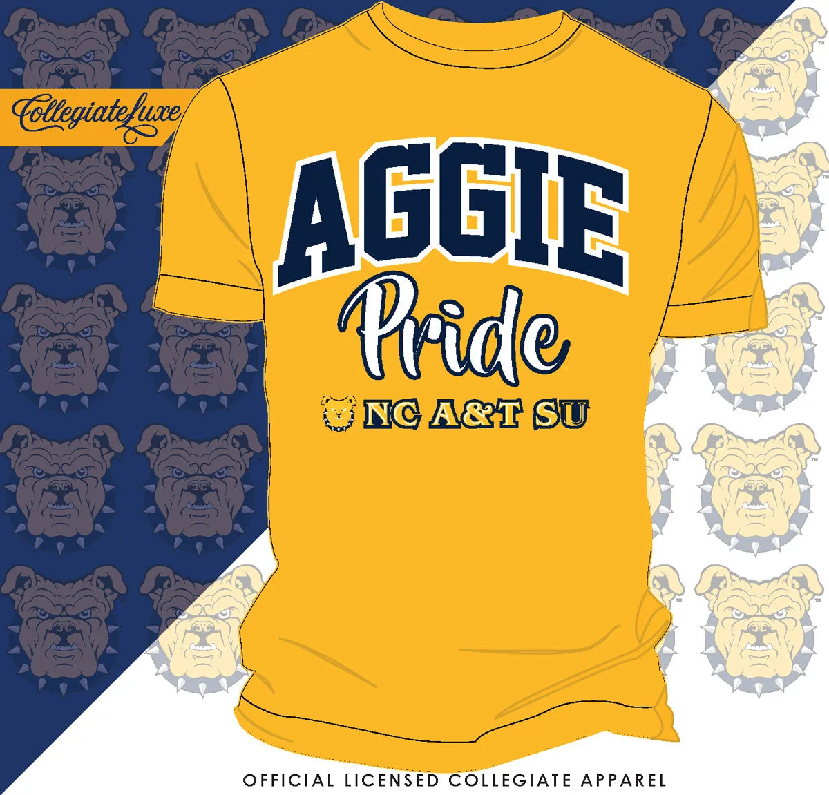 NC A&T AGGIES | PRIDE ARCH Unisex Tees (**)