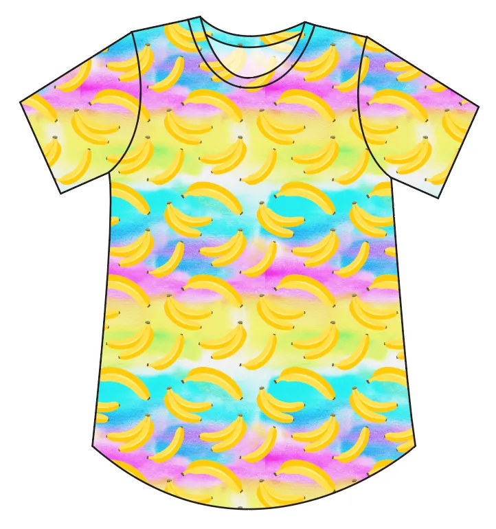 Neon Bananas Ladies' Relaxed Tee