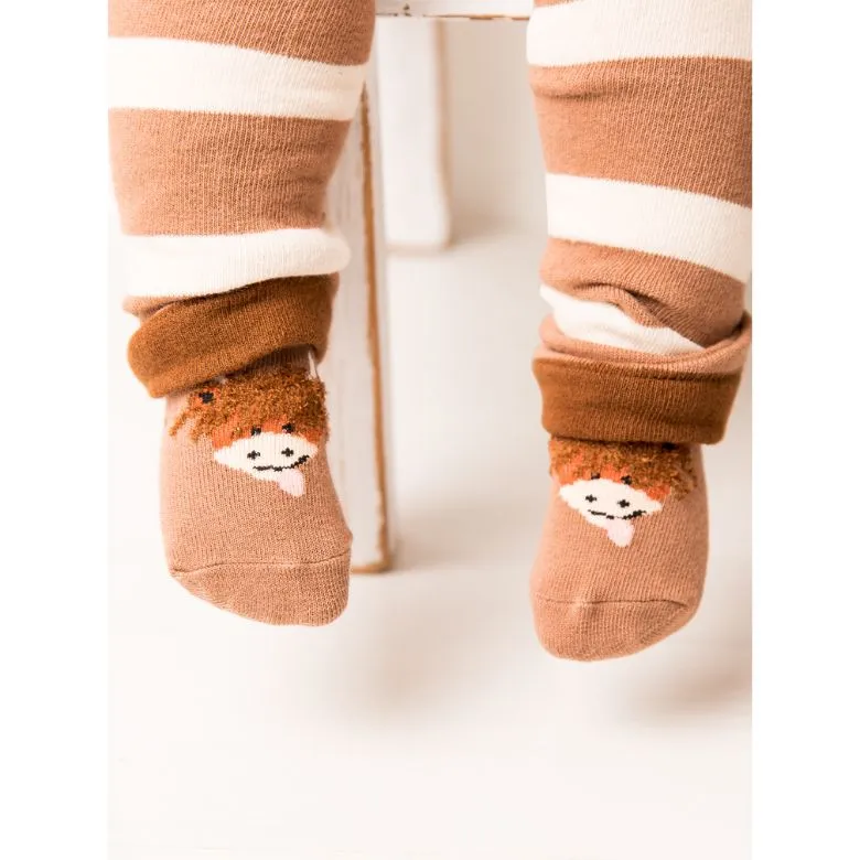 Neutral Hamish Socks by Blade & Rose