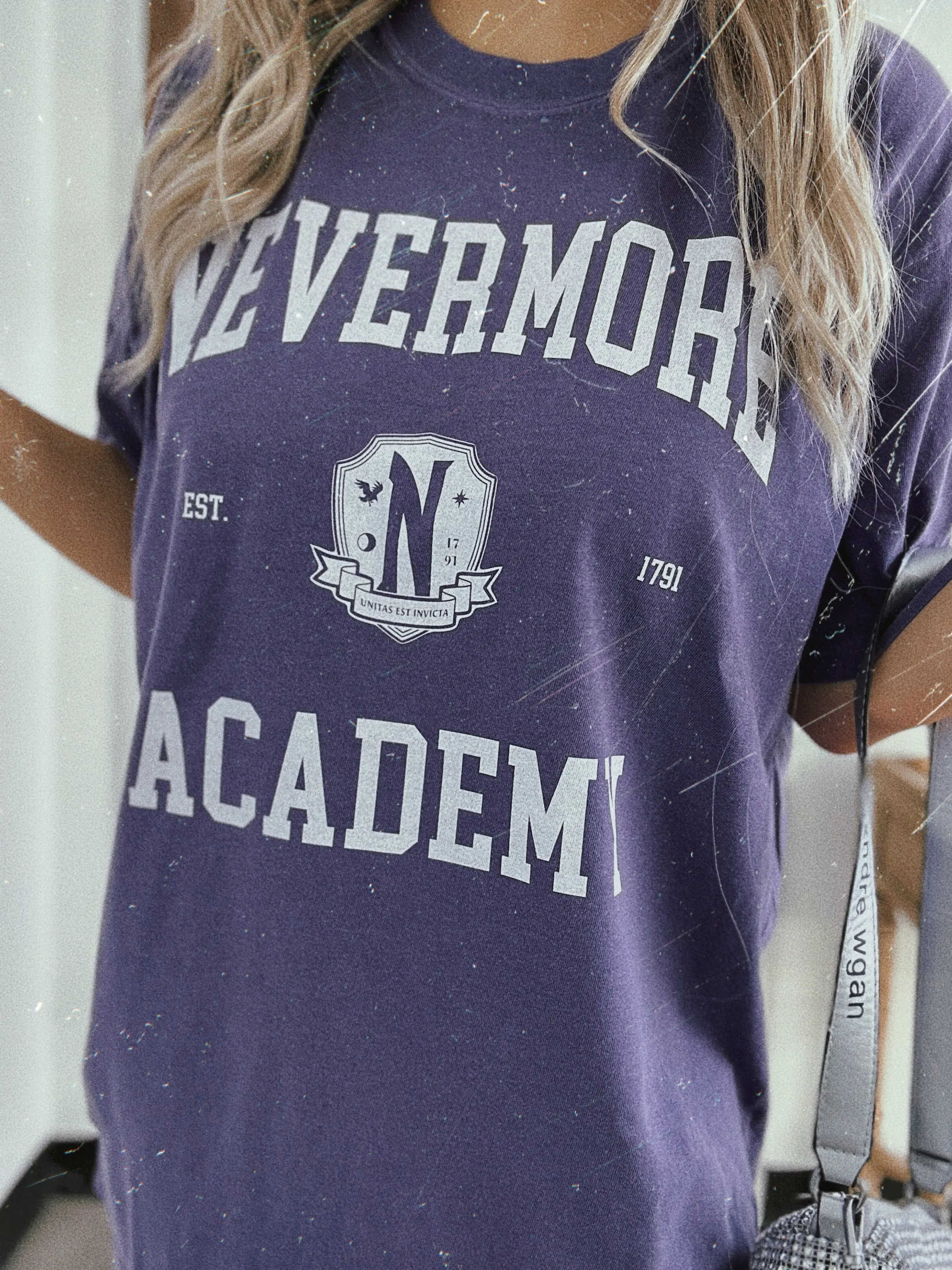 Nevermore Academy Garment Dyed Tee